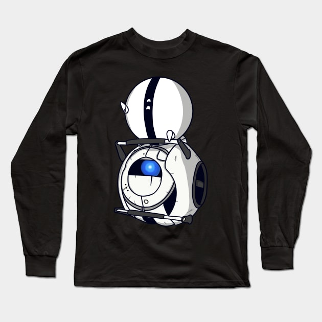 The Adventures of One-One and Wheatley (no background) Long Sleeve T-Shirt by Ed's Craftworks